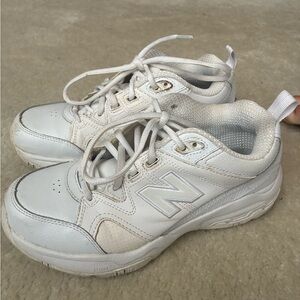 New Balance 609 Classic White Sneakers